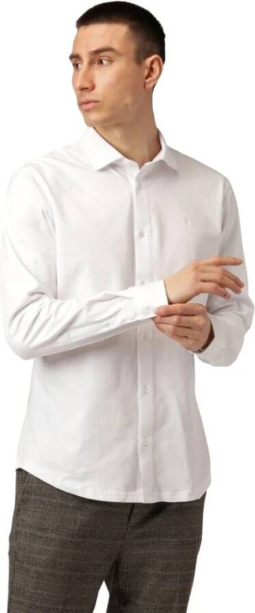 Clean Cut Overhemd- Formal Stretch Shirt White