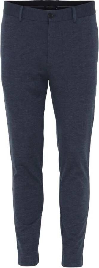 Clean Cut Pantalon Milaan Blauw Heren