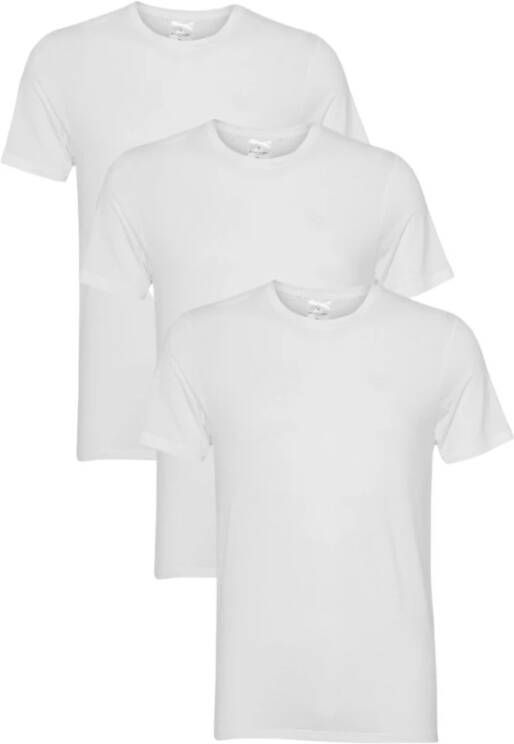 Clean Cut T-shirt- 3-pack White Heren