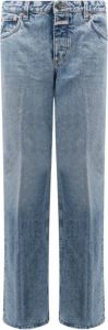 Closed Blauwe Wide Leg Jeans Aw23 Blauw Dames