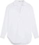 Closed Relaxte pasvorm biologische katoenen blouse White Dames - Thumbnail 1