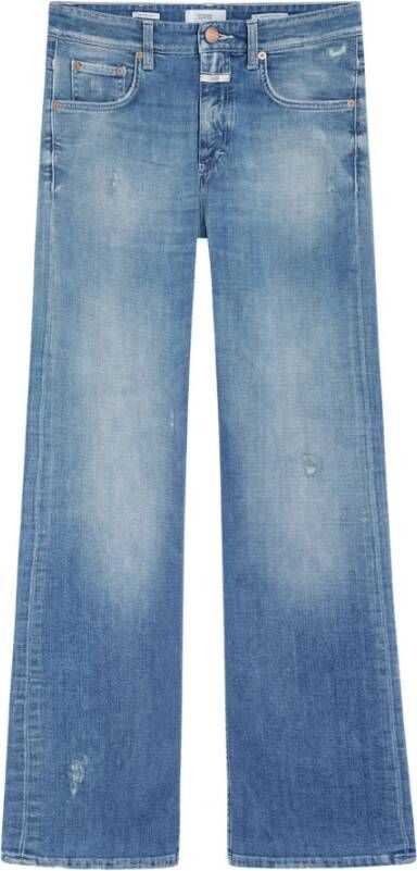 Closed Brede jeans Blauw Dames