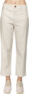 Closed Cropped Trousers Beige Dames