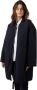 Closed Donkere Nacht Parka Jas Blauw Dames - Thumbnail 1