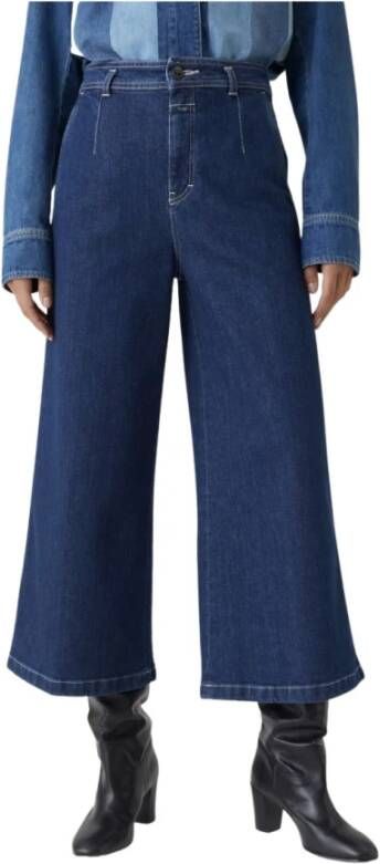 Closed Wide Jeans Blauw Dames