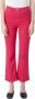 Closed Fuchsia High-Waisted Flared Jeans Roze Dames - Thumbnail 1