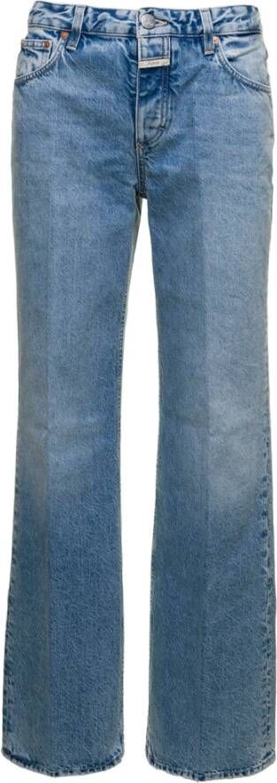Closed Blauwe Aw23 Dames Straight Jeans Blauw Dames