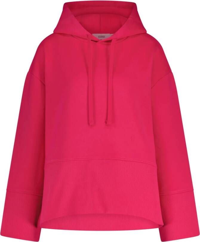 Closed Relaxte pasvorm cropped hoodie in roze Pink Dames