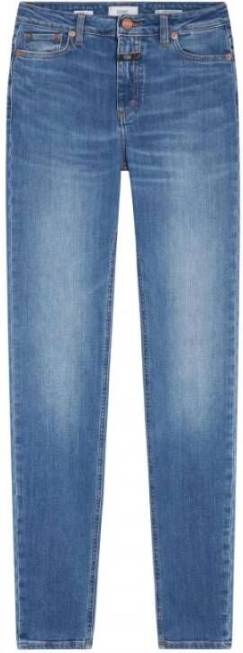 Closed Italiaans Gemaakt Lizzy Straight Jeans Blauw Dames