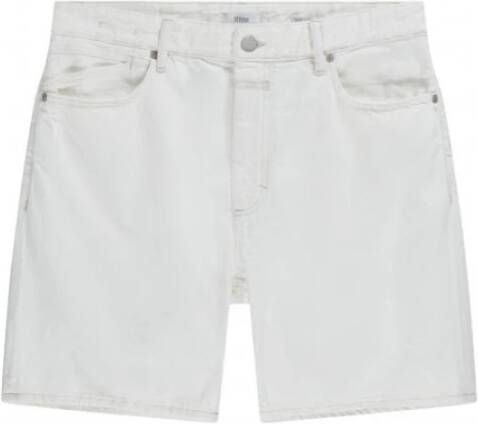 Closed Ivory Denim Shorts White Dames