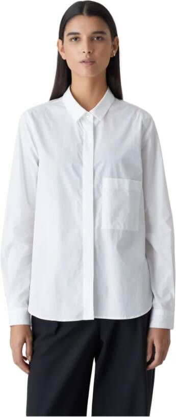 Closed Klassiek shirt Wit Dames
