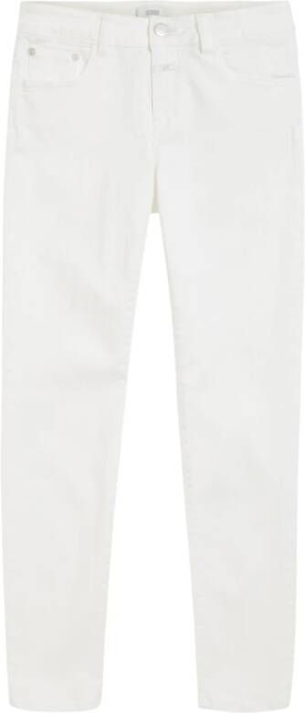 Closed Klassieke hoog getailleerde zakelijke broek White Dames