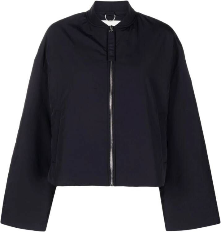 Closed Light Jackets Blauw Dames