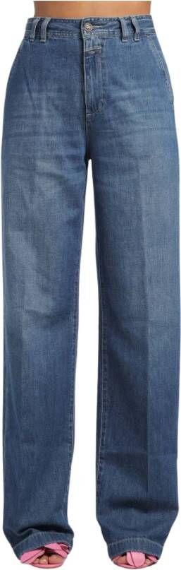 Closed Loose-fit Jeans Blauw Dames