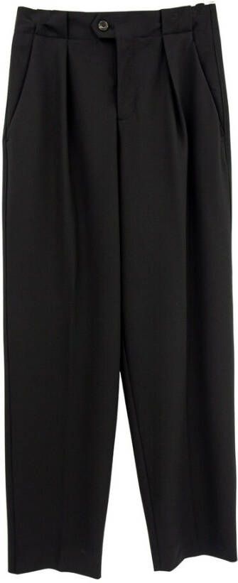 Closed pants Zwart Dames