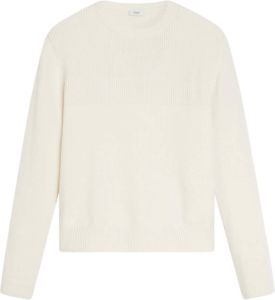 Closed Round-neck Knitwear Wit Dames