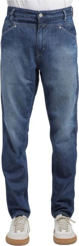Closed Slim-fit Jeans Blauw Heren