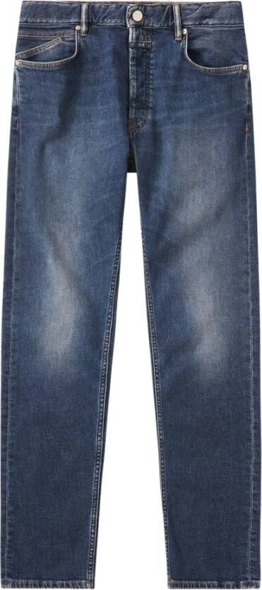 Closed Slim-fit Jeans Blauw Heren