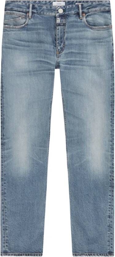 Closed Slim-fit jeans Blauw Heren