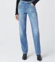 Closed Stijlvolle Comfortabele Straight Jeans Blauw Dames - Thumbnail 1
