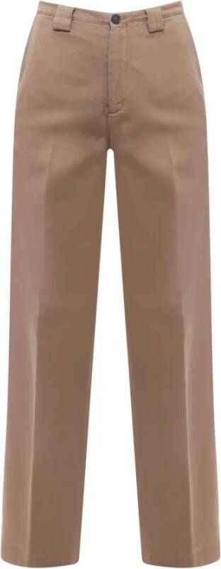 Closed Straight Trousers Beige Dames