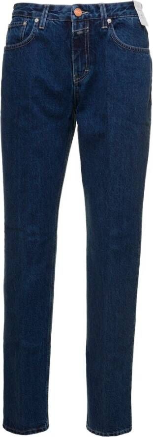 Closed Trousers Blauw Dames