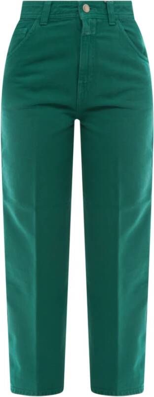 Closed Trousers Groen Dames