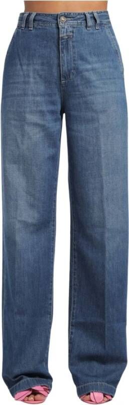 Closed Loose-fit Jeans Blauw Dames