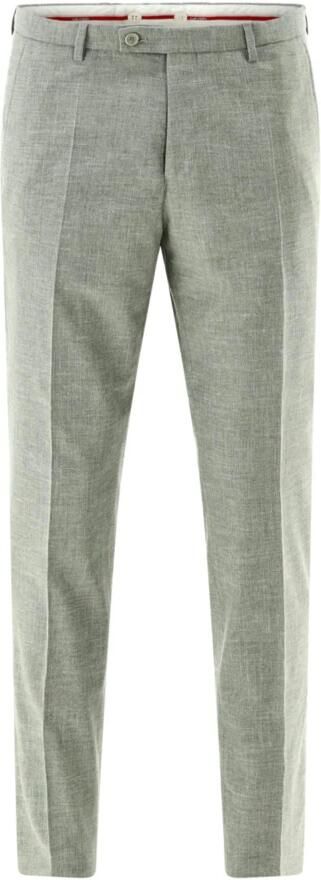 CG Club of Gents Slim fit pantalon in gemêleerde look model 'Paco'