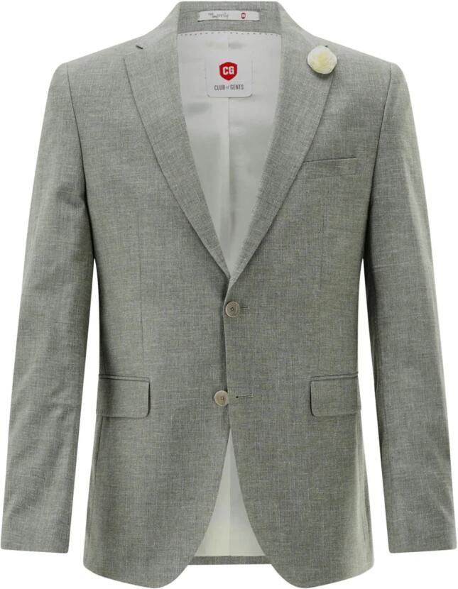 CG Club of Gents Colbert met bloemenapplicatie model 'Paul' - Foto 2