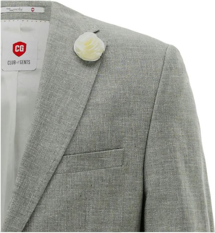 CG Club of Gents Colbert met bloemenapplicatie model 'Paul'