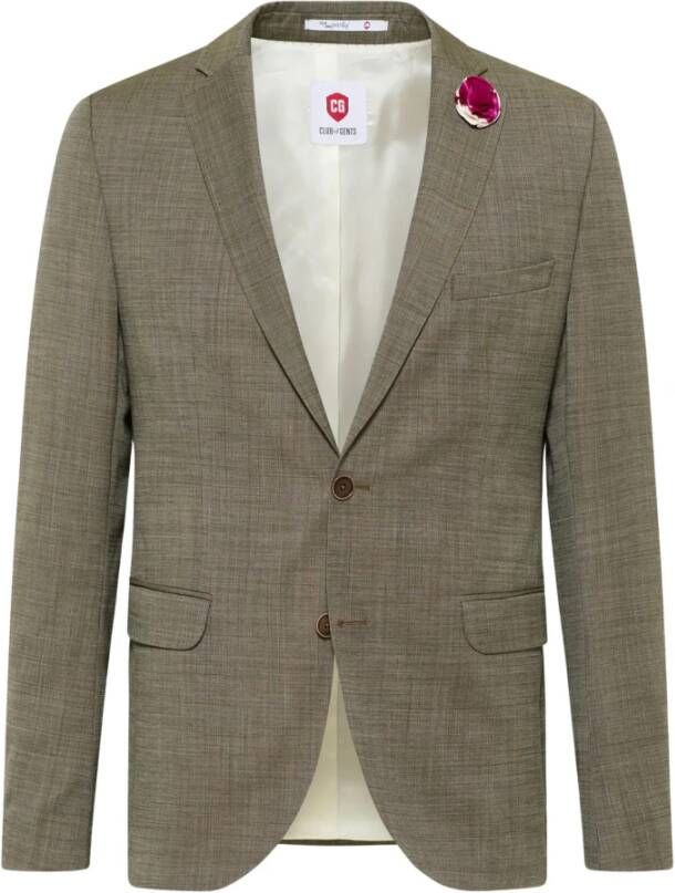Club Of Gents Slim Fit Patrick Colbert Groen Heren