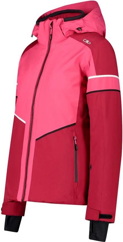 CMP Dames Twill Ski Jas met Afneembare Capuchon Red Dames - Foto 2