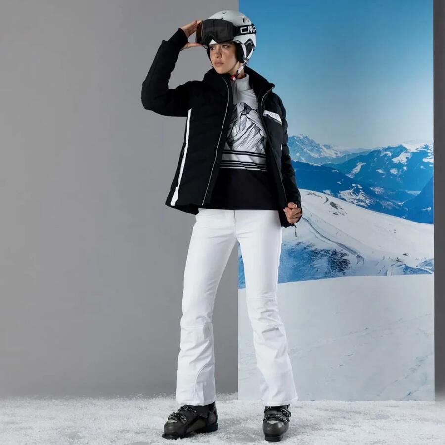 CMP Thermisch Gelamineerde Waterdichte Broek White Dames - Foto 2