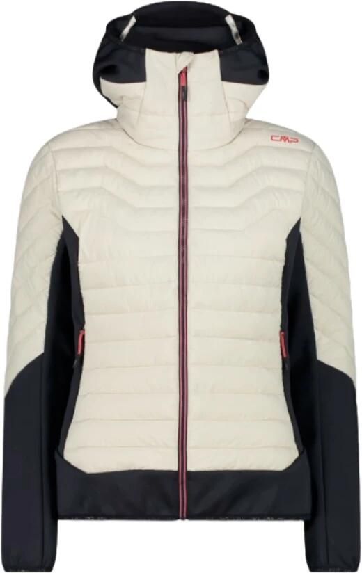 CMP Waterafstotende winddichte jas met capuchon Beige Dames - Foto 7