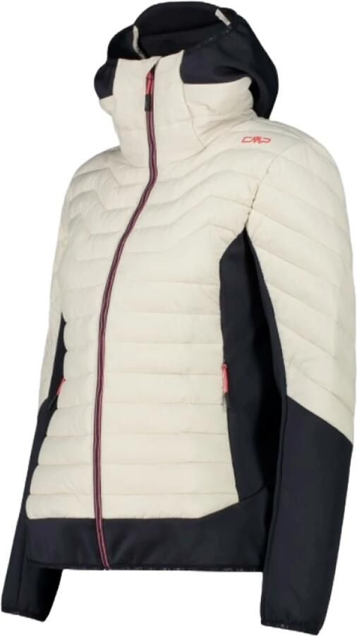 CMP Waterafstotende winddichte jas met capuchon Beige Dames - Foto 5