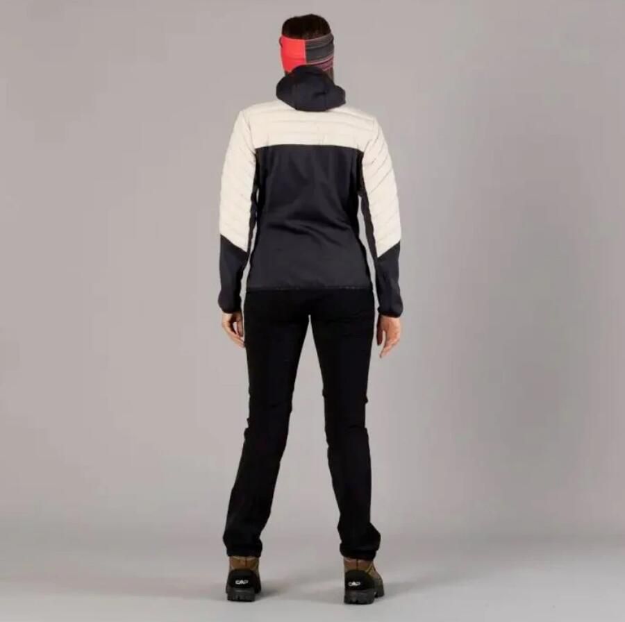 CMP Waterafstotende winddichte jas met capuchon Beige Dames - Foto 2