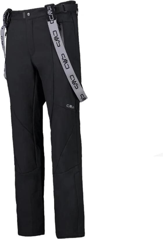 CMP Zwarte outdoor broek met reflecterende details Black Heren - Foto 3