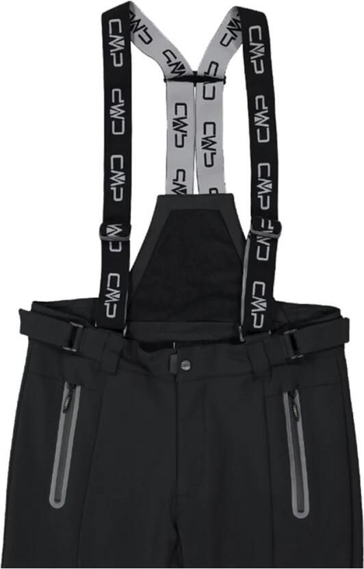 CMP Zwarte outdoor broek met reflecterende details Black Heren - Foto 4