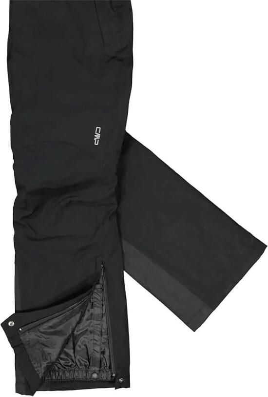 CMP Zwarte Skibroek met Afneembare Bandjes Black Heren