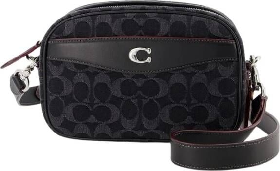 Coach Crossbody bags Washed Denim Signature Camera Bag in zwart - Foto 3