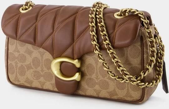 Coach Crossbody bags Quilted Sig Tabby Shoulderbag 26 in bruin - Foto 9
