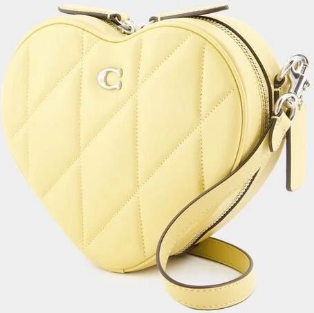 Coach Crossbody bags Quilted Leather Heart Crossbody in geel - Foto 3