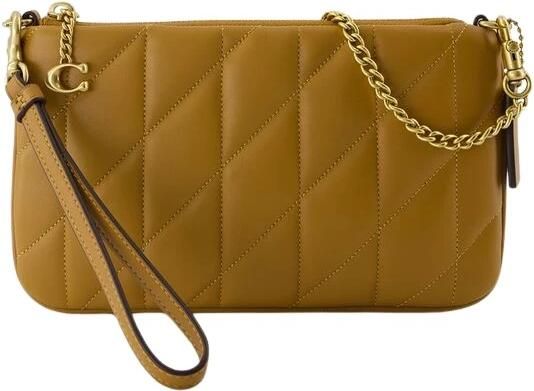 Coach Hobo bags Pouch Crossbody Leather Brown in bruin