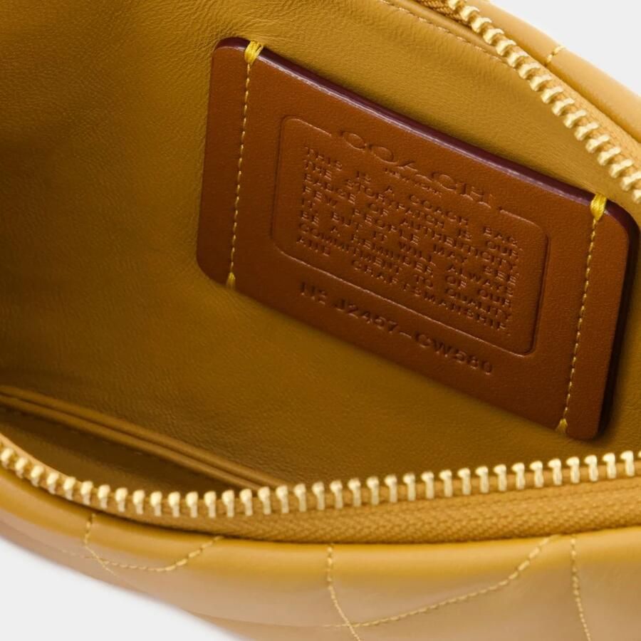 Coach Hobo bags Pouch Crossbody Leather Brown in bruin - Foto 2