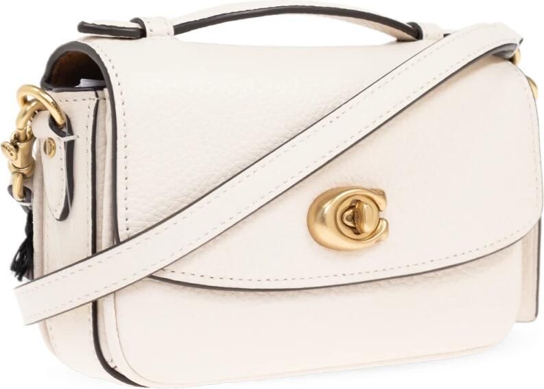 Coach Crossbody bags Refined Pebble Leather Cassie Crossbody 17 in crème - Foto 10