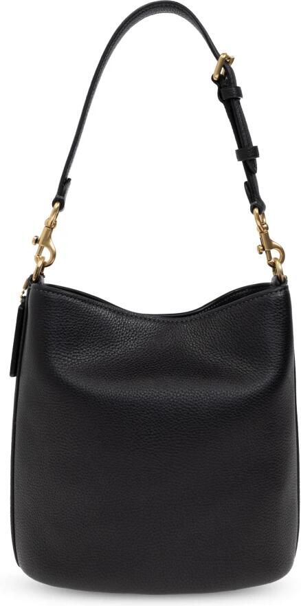 Coach Shoppers Polished Pebble Soft Willow 19 in zwart - Foto 10