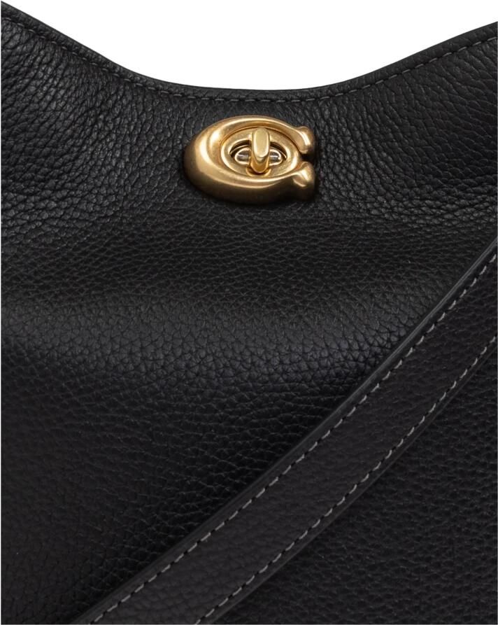 Coach Shoppers Polished Pebble Soft Willow 19 in zwart - Foto 4