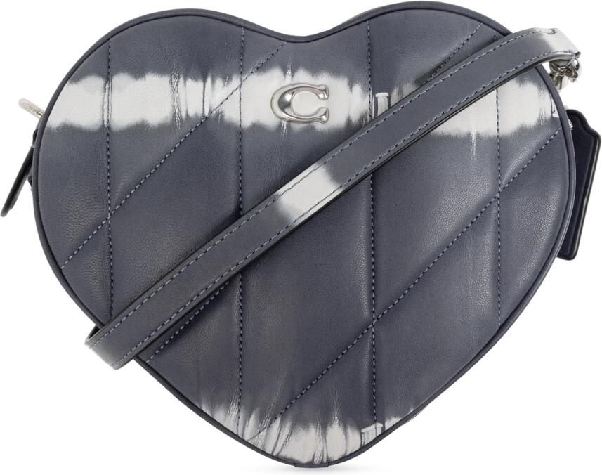 Coach Crossbody bags Quilted Tie-Dye Heart Crossbody in blauw - Foto 3