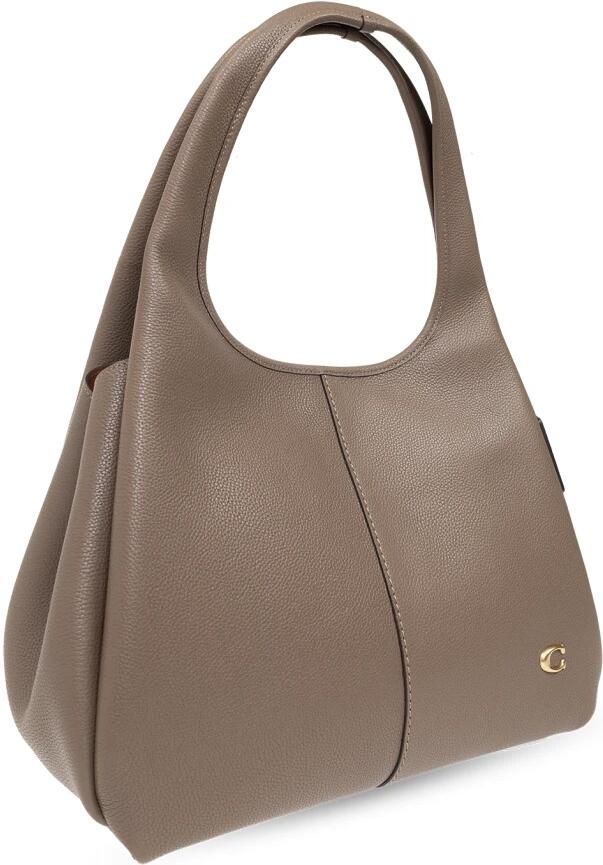 Coach Crossbody bags Polished Pebble Leather Lana Shoulder Bag in taupe - Foto 8